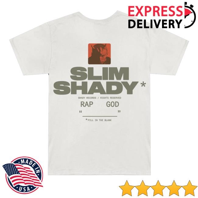 Official Eminem Merch Shop Store Slim Shady Asterisk Hoodie - New Shirt Shop