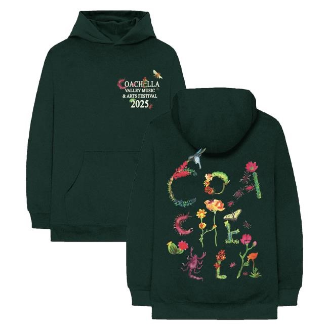 Trending Coachella Merch Desert Critters Hooded Sweatshirt - New Shirt Shop