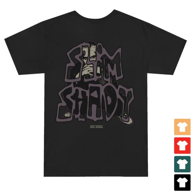 Official Eminem Merch Graffiti Slim Sweatshirt Black - New Shirt Shop