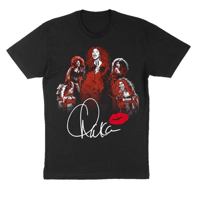 Official Chaka Khan Merch Chaka Khan 50 Years Shirt In Black - New Shirt Shop