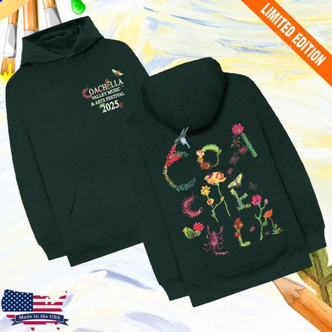 Trending Coachella Merch Desert Critters Hooded Sweatshirt - New Shirt Shop