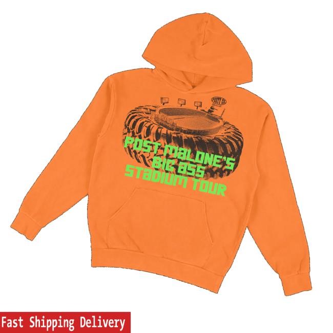 Post Malone Official Shop Big Ass Stadium Tour Tee - New Shirt Shop