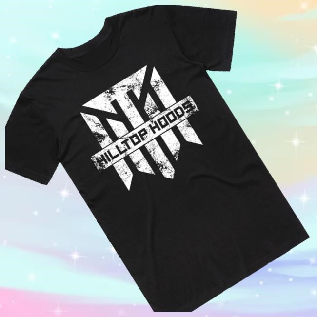 Official Hilltop Hoods Black Distressed Shirt - New Shirt Shop