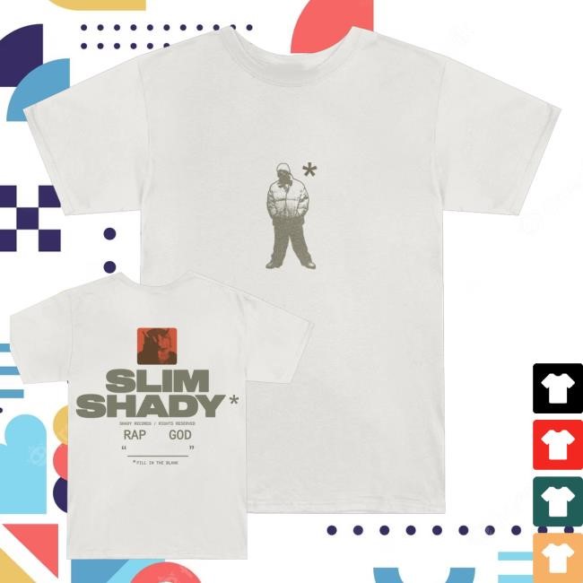 Official Eminem Merch Shop Store Slim Shady Asterisk Hoodie - New Shirt Shop