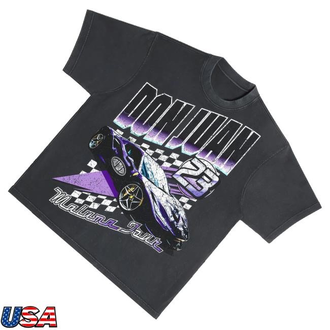 Official Maluma Merch Don Juan Racecar Long Sleeve Shirt - New Shirt Shop