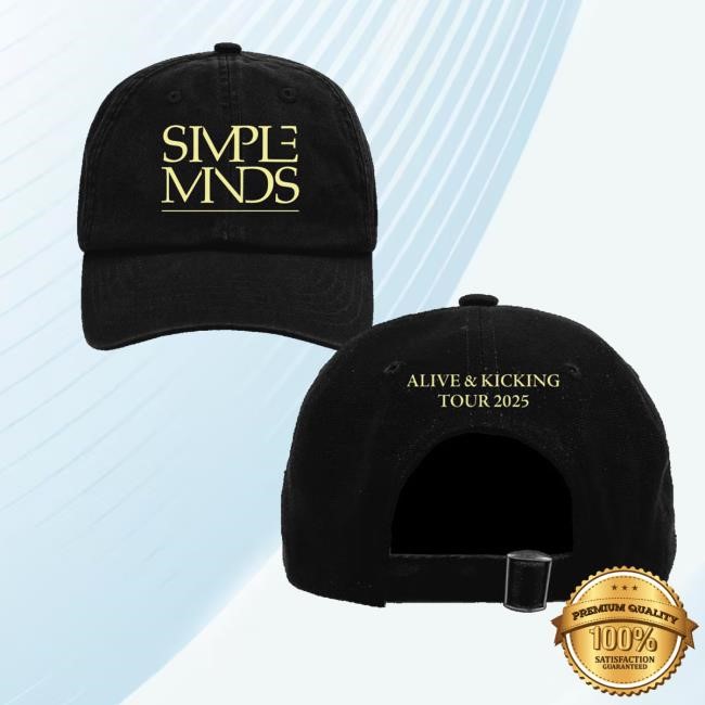 Simpleminds Merch Alive & Kicking 2025 Cap - New Shirt Shop